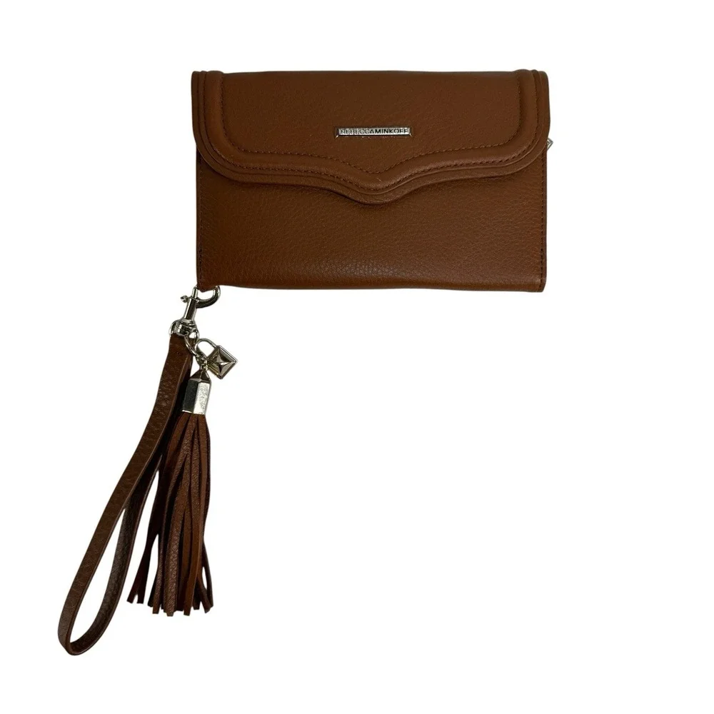 Rebecca Minkoff Universal Wristlet‎ Wallet Genuine Leather ID Credit Card Holder